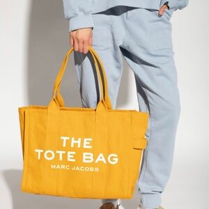 Large Marc Jacobs Tote Bag (orange/yellow)